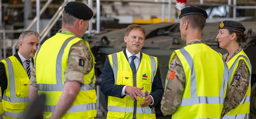Secretary of State for Defence, Rt Hon Grant Shapps MP visits Telford